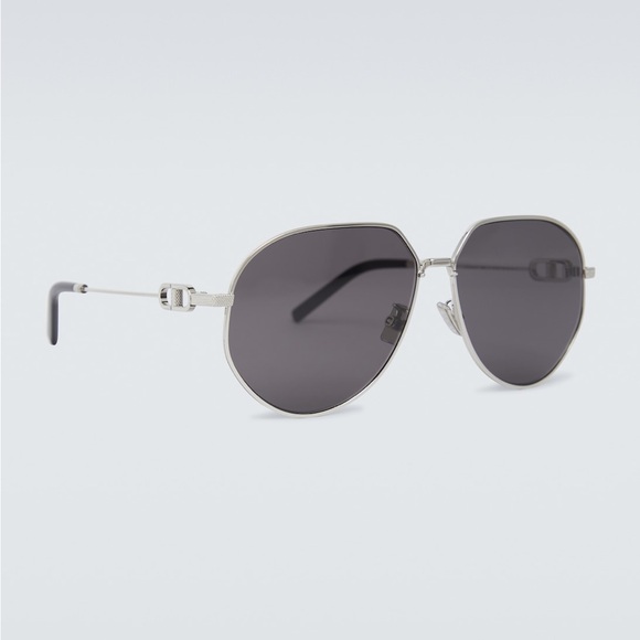 Dior Silver and Black Sunglasses - Picture 1 of 4